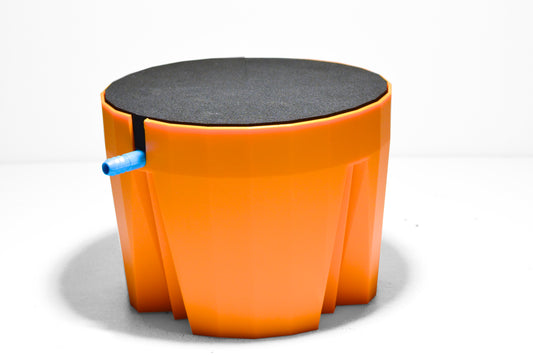 Hydro Farmer 4er Set – Topf & Bewässerungssystem | orange